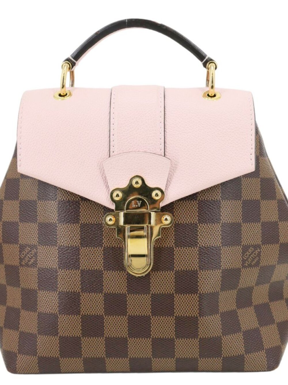 Louis Vuitton Clapton Damier Ebene Backpack Bag Pink - Picture 4 of 15